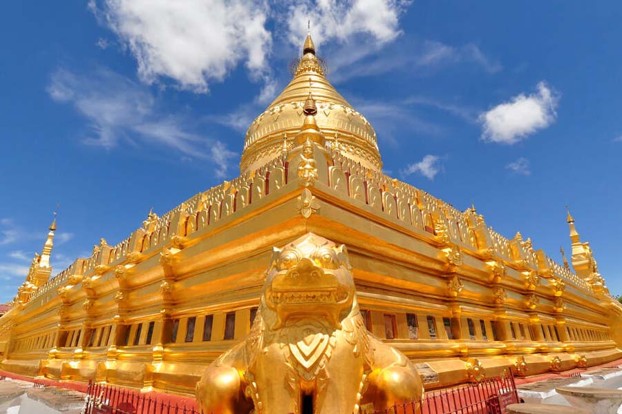 Shwezigon Pagoda - Myanmar tour package 15 days