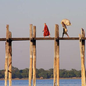 U Bein Bridge - 7 day Myanmar tour package