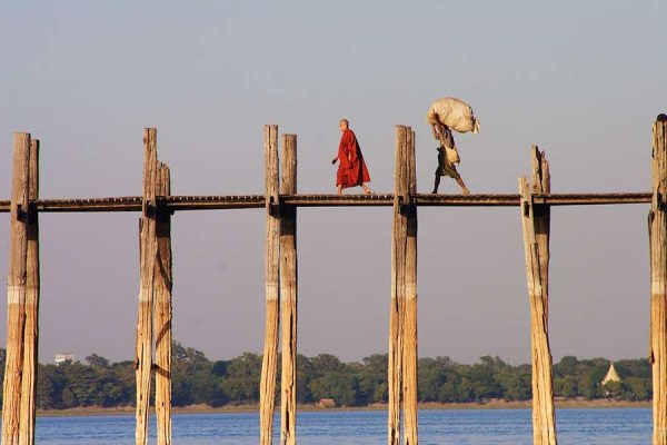 U Bein Bridge - 7 day Myanmar tour package