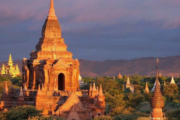 sunrise over bagan - Myanmar 11 days tours